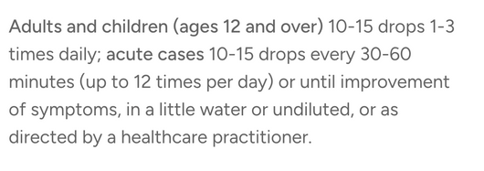 Dr Reckeweg R11 Suggested Use