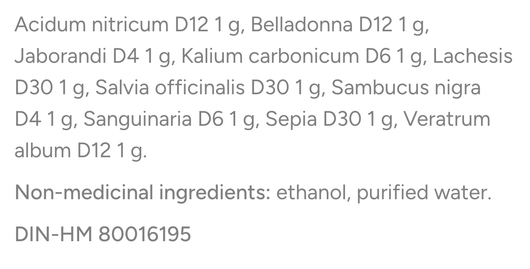 Dr Reckeweg R32 Ingredients