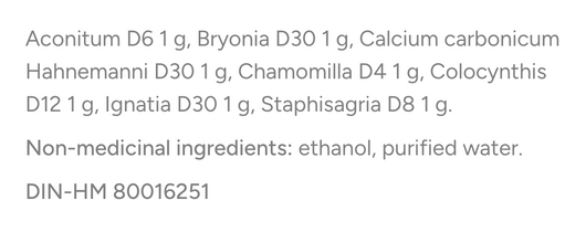 Dr Reckeweg R35 Ingredients