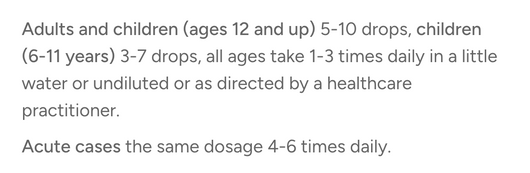 Dr Reckeweg R68 Suggested Use