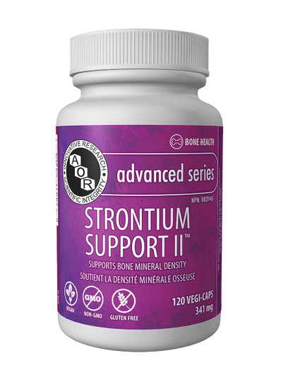 Aor Strontium Support II - 120 Veg Capsules (1162)