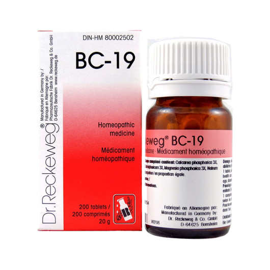 Dr Reckeweg BC19 - 200 Tablets (10109)