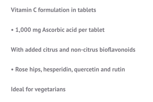 Genestra Brands Vitamin C1000 Benefits