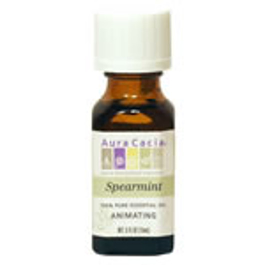 Aura Cacia Spearmint Essential Oil 15 ml