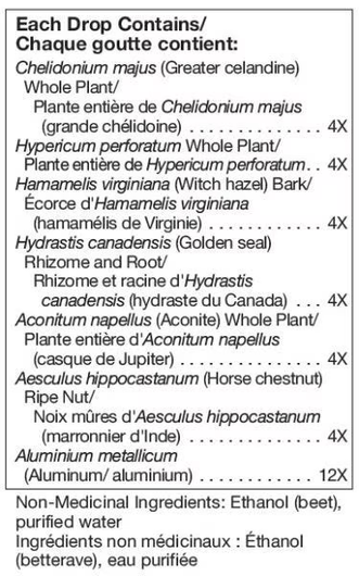 Unda 36 Drops- Ingredients