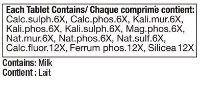 Melange Tissue Salt Ingredients