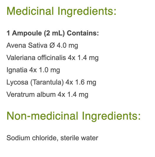 Pasconal forte Ingredients