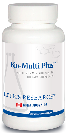 Biotics Research Bio Multi Plus 270 Tablets