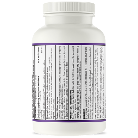 Aor L Lysine Suggeste Use