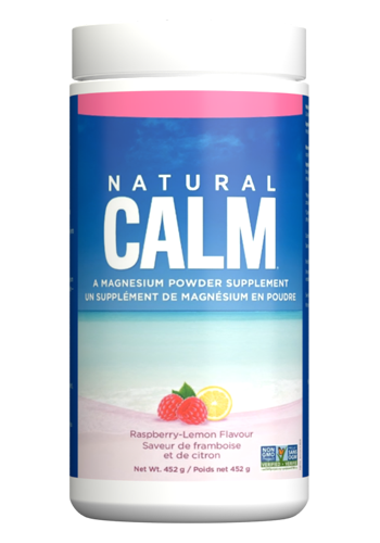 Natural Calm Magnesium Powder Raspberry Lemon