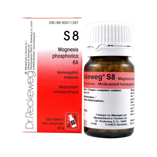 Dr Reckeweg S8 Magnesia Phosphorica 6X