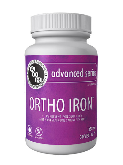 Aor Ortho Iron 358 mg - 30 Veg Capsules (1134)