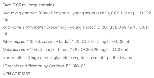 HerbalGem G16 TO Gem Ingredients
