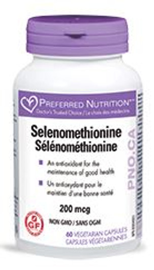 Preferred Nutrition Selenomethionine 60 Veg Capsules