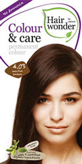 Hair Wonder Colour & Care Permanent Hair Colour Mocha Brown 4.03