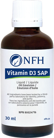 NFH Vitamin D3 SAP Liquid