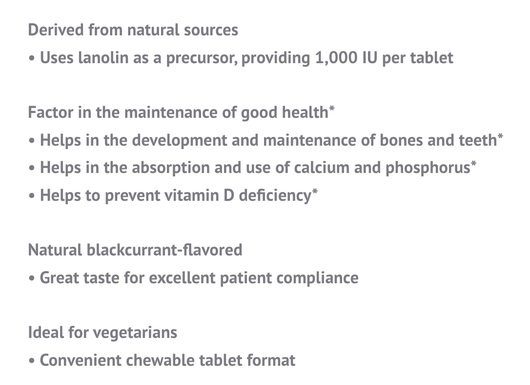 Genestra Chewable Vitamin D Benefits