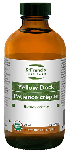 St Francis Yellow Dock 250 ml