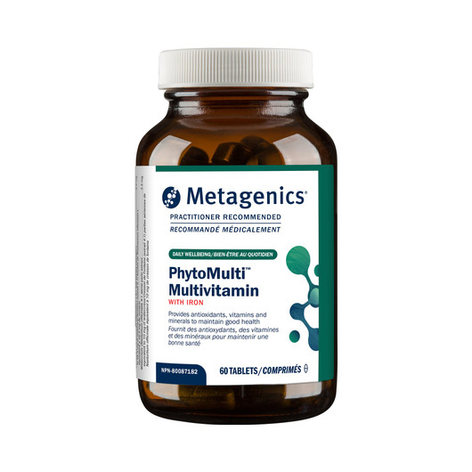Metagenics PhytoMulti Multivitamin with Iron 60 Tablets Metagenics PhytoMulti Multivitamin with Iron 60 Tablets