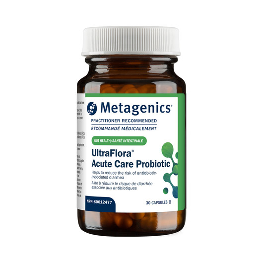 Metagenics UltraFlora Acute Care Probiotic 30 Capsules