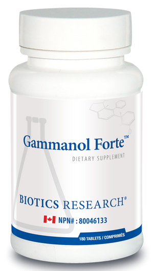 Biotics Research Gammonol Forte 180 Tablets