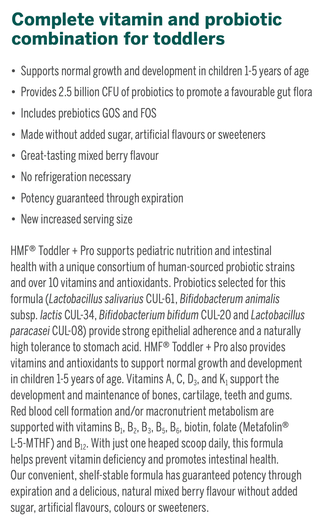 Genestra HMF Toddler+ Pro Benefits
