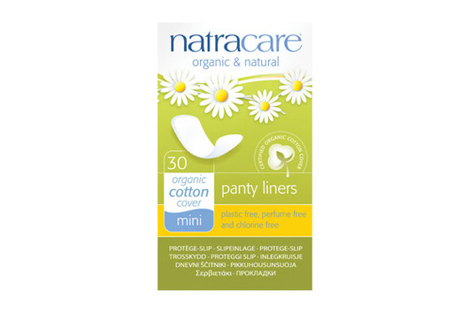 NatraCare Mini Panty Liners 30 Per Package