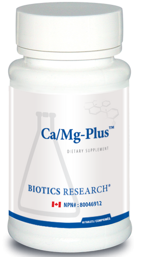 Biotics Research Ca Mg Plus 60 Tablets