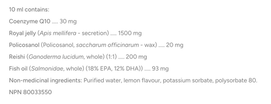 Bio Lonreco Royal Jelly + Ingredients