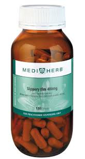 MediHerb Slippery Elm 400 mg 120 Capsules