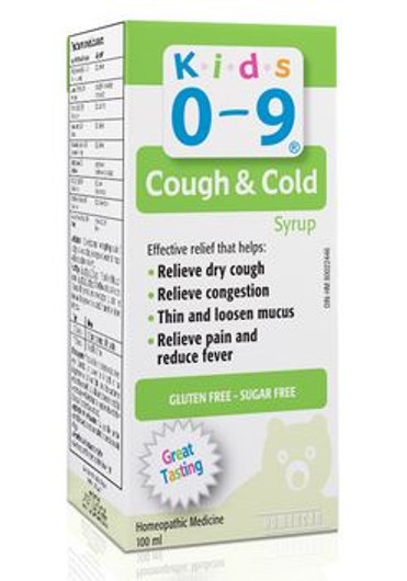 Homeocan Kids 0­9 Cough & Cold Syrup 100 Ml