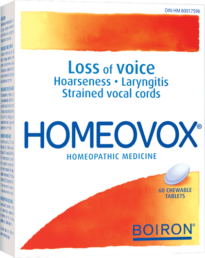 Boiron Homeovox 60 Tablets