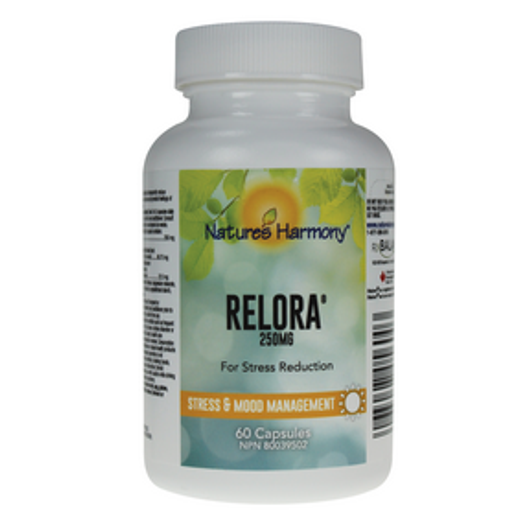 Nature's Harmony Relora 250 mg 60 Capsules