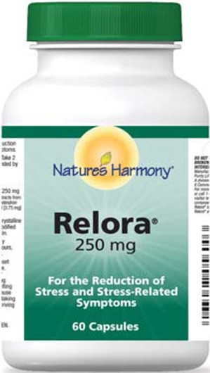 Nature's Harmony Relora 250 mg 60 Capsules