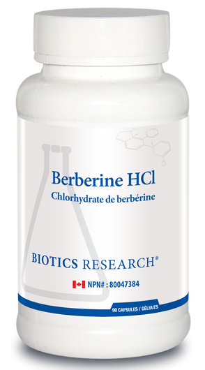 Biotics Research Berberine HCl 90 Capsules