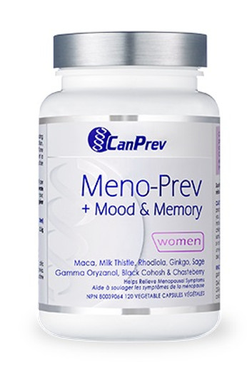 CanPrev Meno-Prev + Mood & Memory 120 Veg Capsules