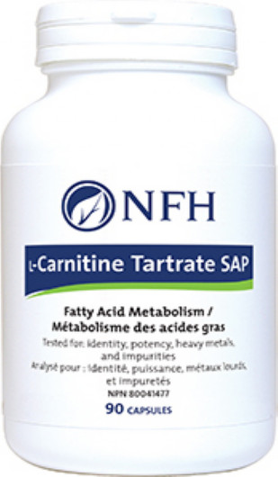 NFH L Carnitine Tartrate Sap 90 Capsules