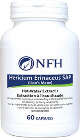 NFH Hericium Erinaceus SAP 60 Veg Capsules