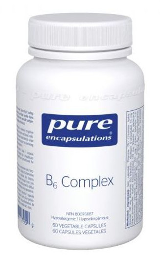 Pure Encapsulations B6 Complex 60 Veg Capsules