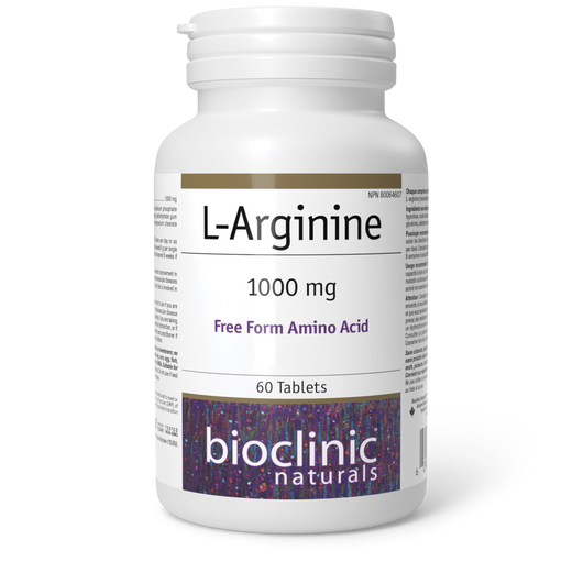 Bioclinic Naturals L-Arginine 1000 mg