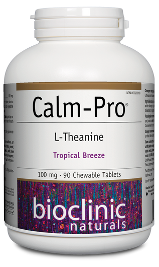 Bioclinic Naturals Calm Pro Chewable Tablets