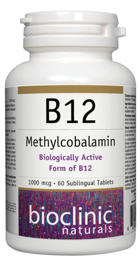 Bioclinic Naturals B12 Methylcobalamin 1000 mcg