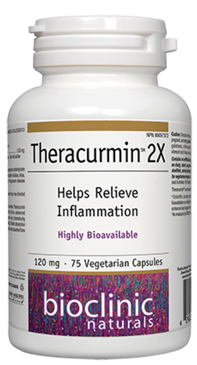 Bioclinic Naturals Theracurmin 2X 75 Veg Capsules