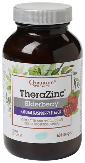 Quantum Health Thera Zinc Elderberry 60 Lozenges