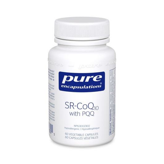 Pure Encapsulations SR CoQ10 with PQQ 60 Veg Capsules