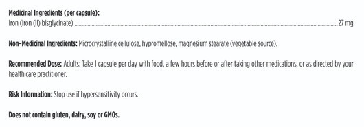 Designs for Health Ferrochel Iron Chelate Ingredients Designs for Health Ferrochel Iron Chelate Ingredients