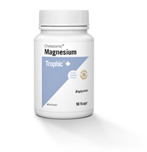 Trophic Magnsium Bisglycinate Chelazome 90 Veg Capsules