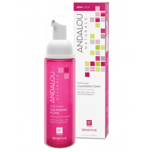 Andalou Naturals 1000 Roses Cleansing Foam 163 ml