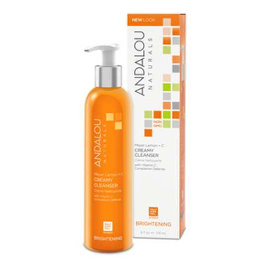 Andalou Naturals Brightening Meyer Lemon +C Creamy Cleanser 178 ml