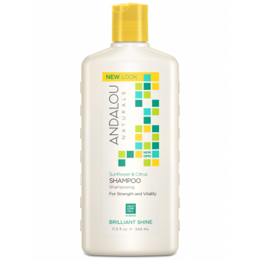 Andalou Naturals Sunflower & Citrus Brilliant Shine Shampoo 340 ml Andalou Naturals Sunflower & Citrus Brilliant Shine Shampoo 340 ml